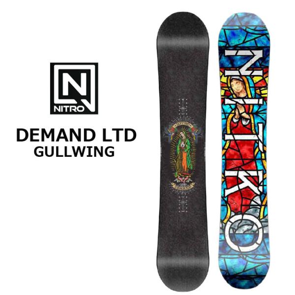 24-25 NITRO ナイトロ スノーボード 板 メンズ レディース【DEMAND LTD GUL...