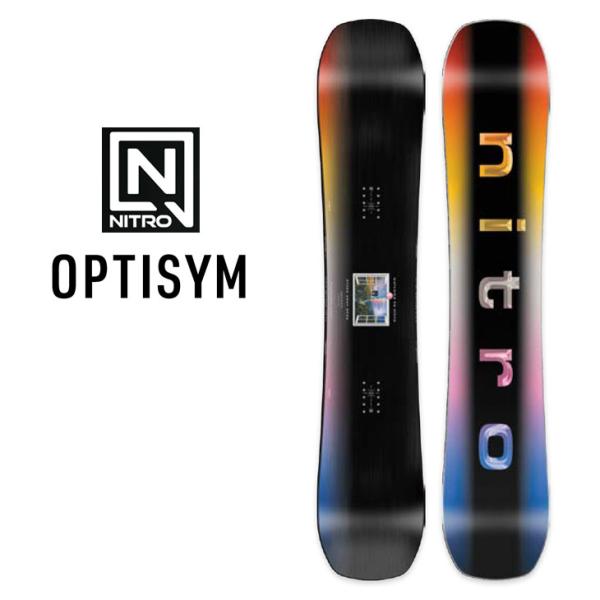 24-25 NITRO ナイトロ スノーボード 板 メンズOPTISYM ship1【返品種別OUT...