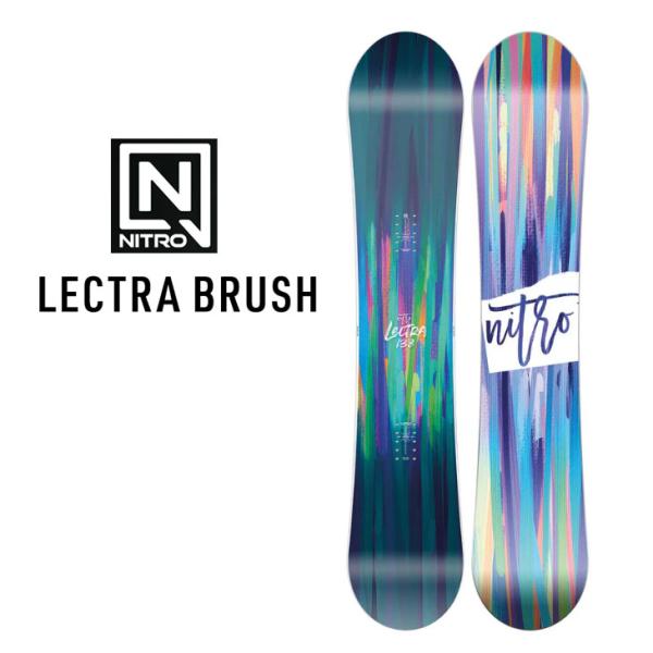 24-25 NITRO ナイトロ スノーボード 板 レディース 【LECTRA BRUSH】レクトラ...
