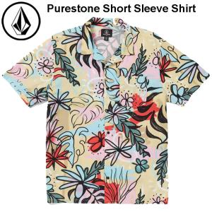 ボルコム VOLCOM シャツ 2024春夏  Purestone Short Sleeve Shirt  A0422400 ship1｜fleaboardshop