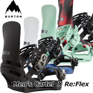 25-26 BURTON バートン メンズ スノーボードバインディング Men's Cartel【X】Re:Flex】 カーテル エックス 【日本正規品】ship1【返品種別OUTLET】