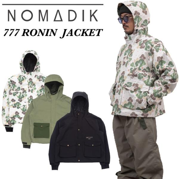 25-26 NOMADIK ノマディック スノボ ウェアー 777 RONIN JACKET ジャケ...