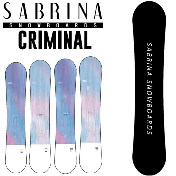 25-26 サブリナ SABRINA SNOWBOARD スノーボード  CRIMINAL クリミナ...