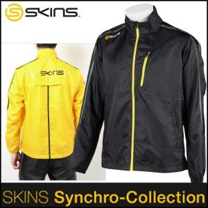 スキンズ skins  トレーニングウェア ウィンドジャケット  Synchro (シンクロ ) メンズ 【SAS5501】 【返品種別OUTLET】｜fleaboardshop