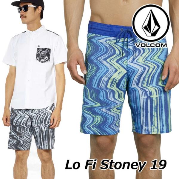 volcom ボルコム サーフパンツ Lo Fi Stoney 19 メンズ ボードショーツ A08...