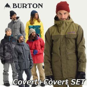 19-20 BURTON バートン メンズ スノーボード ウエア 上下セット 【Covert 】JACKET+【Covert 】PANT  ship1 【返品種別OUTLET】