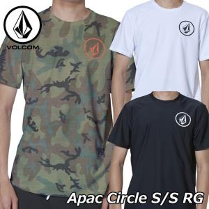 volcom ボルコム ラッシュガード Apac Circle S/S RG メンズ Japan半袖 N01119G0 【返品種別OUTLET】｜fleaboardshop