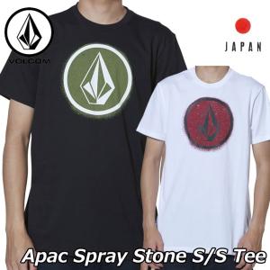 volcom ボルコム tシャツ  Apac Spray Stone S/S Tee JAPAN メンズ  半袖 AF011900  【返品種別OUTLET】｜fleaboardshop
