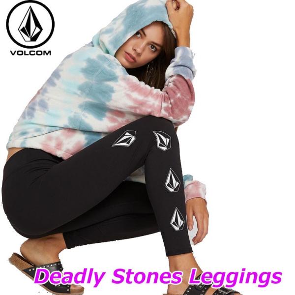 volcom ボルコム レディース レギンス Deadly Stones Leggings B112...