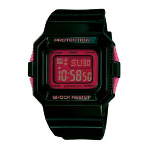 カシオ G-SHOCK MINI Gショック 【GMN-550-1BJR】gショックミニ  カラー【BLACK/PINK】【日本正規品】 ship1｜fleaboardshop