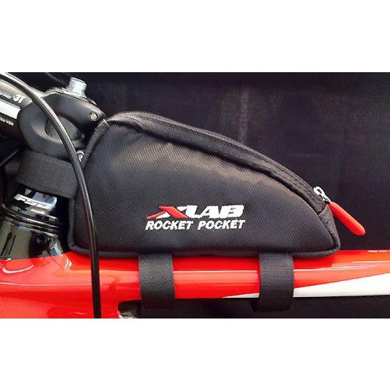 ファスナー付きトップチューブ上のバッグ XLAB Pocket Rocket バッグ（ノーマルサイズ...