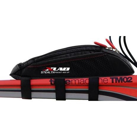 トップチューブ上のエアロバッグ XLAB ステルス400XP ベルクロ固定タイプ Stealth 4...