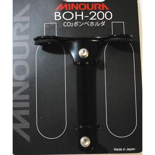 ミノウラ BOH-200 CO2 ボンベ ホルダー ボトルケージと共締めするホルダー ネジ付属