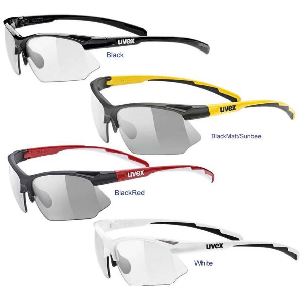 UVEX ウベックス SportStyle スポーツスタイル 802 VARIO 紫外線でレンズ色が...