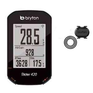 ブライトン Rider 420C GPSサイクルコンピュータ 2.3インチ液晶 ルートナビ ANT+ Bluetooth ケイデンスセンサー付属｜fleet