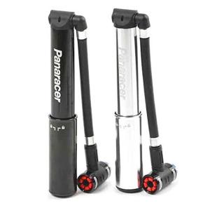 パナレーサー 高圧 ワンタッチミニポンプ 携帯 自転車 ポンプ 仏式・米式バルブ対応 ネコポス発送可