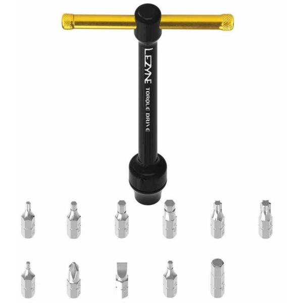 LEZYNE レザイン トルクドライブ 11種ビット Torque Drive トルク計測 レンチ ...