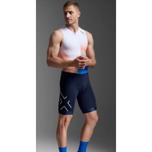 2XU コア トライスーツ フロントジップ MT7398D MENS トライアスロンウエア