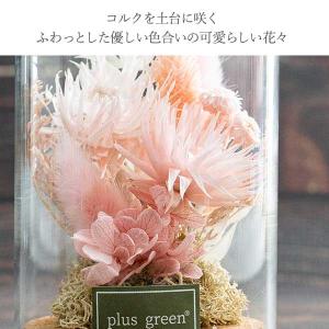 ドライフラワー ガラスボトル コルク ガラス ...の詳細画像2