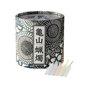 ローソク 亀山五色蝋燭 約300本入り 燃焼時間 約10分 ろうそく