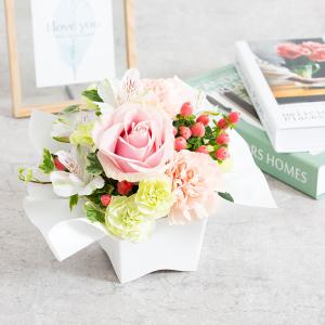 生花 フラワーアレンジメント 彩る季節のお任せ生花アレンジ 花 フラワーギフト アレンジメント 母 妻 記念日 プレゼント ギフト