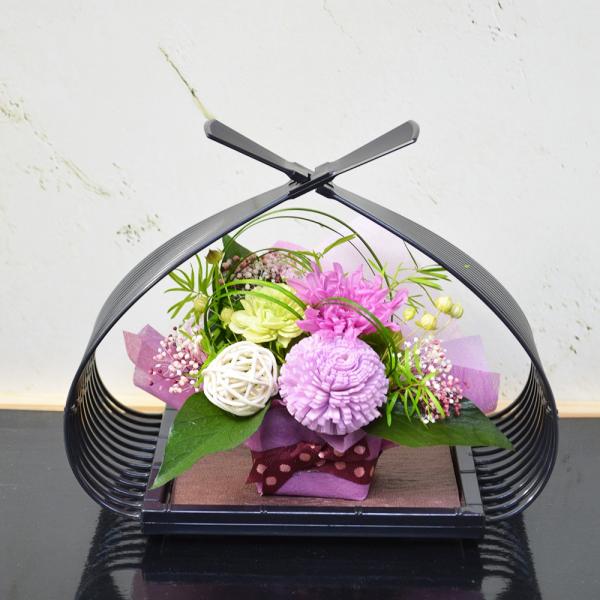 プリザーブドフラワー 和風 華月 フラワーギフト 花ギフト 誕生日 プレゼント 贈り物