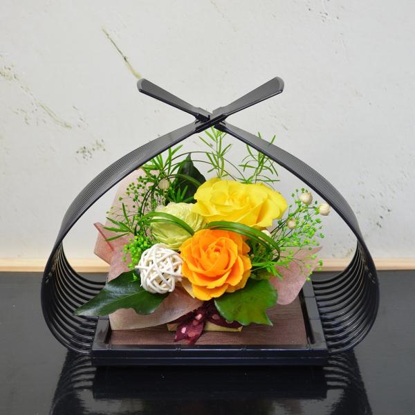 プリザーブドフラワー 和風 華純 フラワーギフト 花ギフト 誕生日 プレゼント 贈り物 誕生日 お祝...