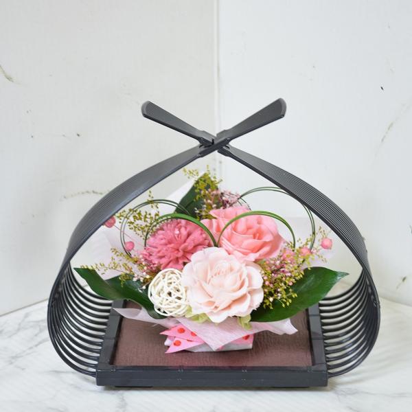 プリザーブドフラワー 和風 梨華 フラワーギフト 花ギフト 誕生日祝い プレゼント 贈り物 お祝い ...