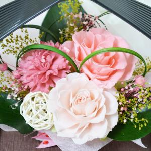 プリザーブドフラワー 和風 梨華 フラワーギフ...の詳細画像1