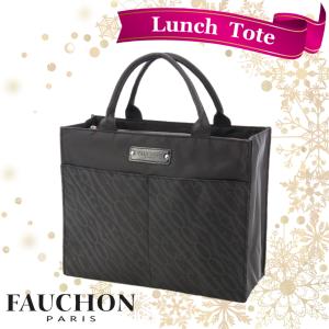 フォション FAUCHON ランチトートバッグ スラッシュロゴ サブバッグ 女性 レディース 海外ブ...