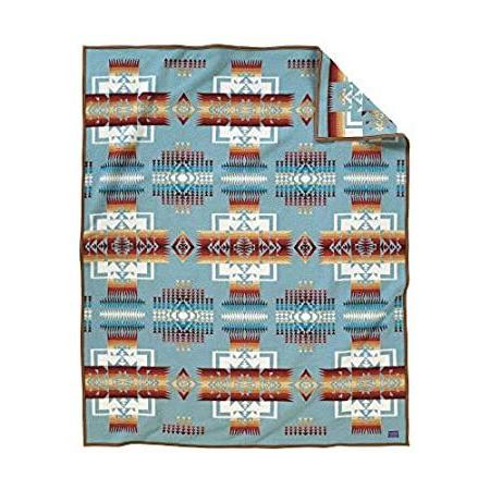 【送料無料】Pendleton Chief Joseph Blanket ツイン ブルー ZD411...