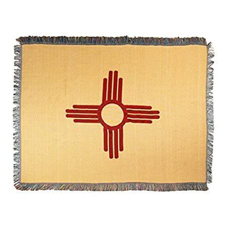 【送料無料】Northwest Companyニューメキシコ州旗織りタペストリー投球毛布、48"x ...