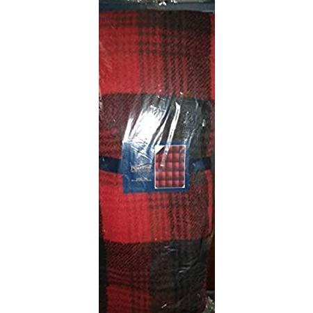 【送料無料】Pendleton Home Collection Red Plaid Sherpa t...