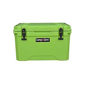 当店一番人気 40l 送料無料 Camp Zero 日本では手に入りにくい海外製品 ブライトグリーン 成形カップ4個付き プレミアムクーラー アイスチェスト 42 26クォート クーラーボックス 保冷剤 Icaccreditation Org