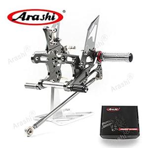 【送料無料】Arashi CNC 調整可能 バックステップキット適合車種ホンダ CBR650R CB650R 2019-2020 オートバイ用アクセサリー フット｜fleur-etoile