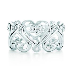 TIFFANY ティファニー リング パロマ・ピカソ ラビング ハート バンド