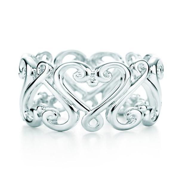 ティファニー リング TIFFANY＆Co. パロマ ヴェネチア ゴルドーニ バンドリング 並行輸入...