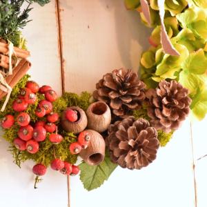 クリスマスリース 手作り シック おしゃれ 大...の詳細画像4