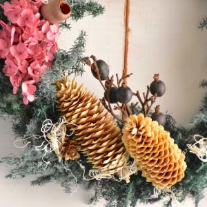クリスマスリース 手作り シック おしゃれ 大...の詳細画像2