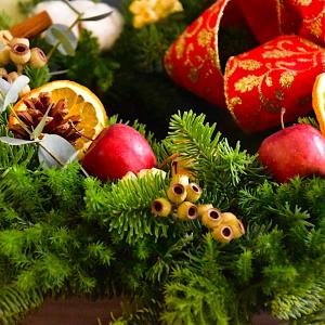 クリスマスリース 早割 手作り スタンダード3...の詳細画像4