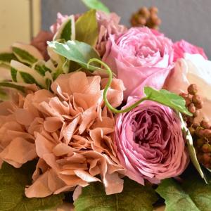 フラワーアレンジ プリザーブドフラワー オール...の詳細画像2