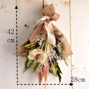 スワッグ おしゃれ 花束 ブーケ プリザーブド...の詳細画像3