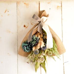 ミモザ ドライフラワー スワッグ プリザーブドフラワー 花束