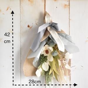 スワッグ おしゃれ 花束 ブーケ プリザーブド...の詳細画像2