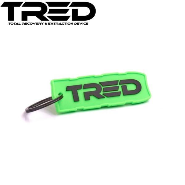 正規品 TRED キーリング グリーン TREDKEY「1」