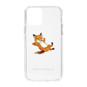 Maison Kitsune x Native Union Chillax Fox Case for iPhone 12 / 12 Pro（クリア）アイフォンケース【国内正規代理店品】｜flgds