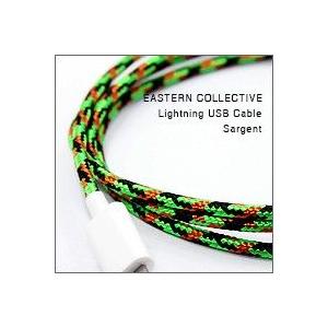 EASTERN COLLECTIVE Lightning USB ケーブル（Sargent）（Apple認証 iPhone/iPod対応 充電・データ転送等用ライトニングケーブル）｜flgds