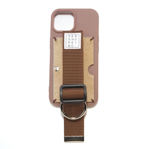 seashoreinc. iPhone case animal（brown x brown） iPh...