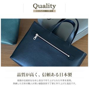 バッグ メンズ レディース 日本製 牛革 レザ...の詳細画像2