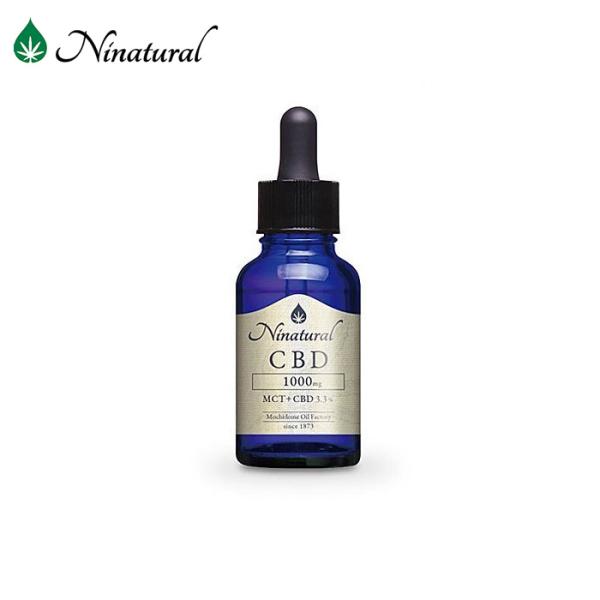 国産CBDオイル　ニーナチュラルCBD　1000mg　(3.3％/30ml）　カンナビジオール　持留...